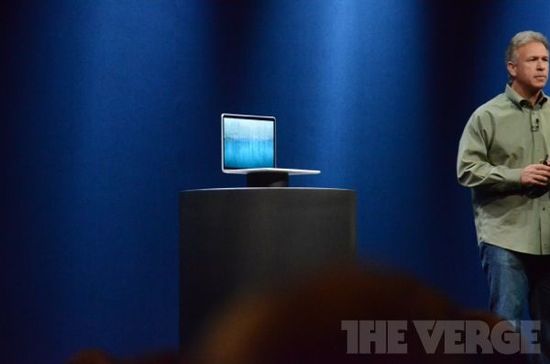 苹果发布新MacBook Pro 采用2880×1800视网膜屏